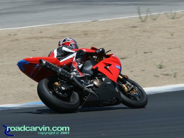California Superbike School - Red Kawasaki Ninja